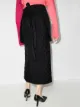 Eckhaus Latta Sleeping quilted midi skirt