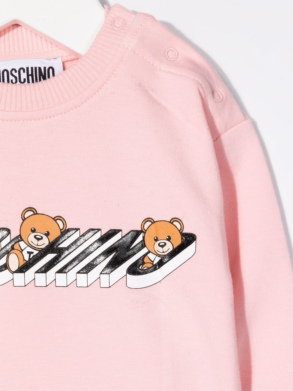 фото Moschino kids толстовка с логотипом