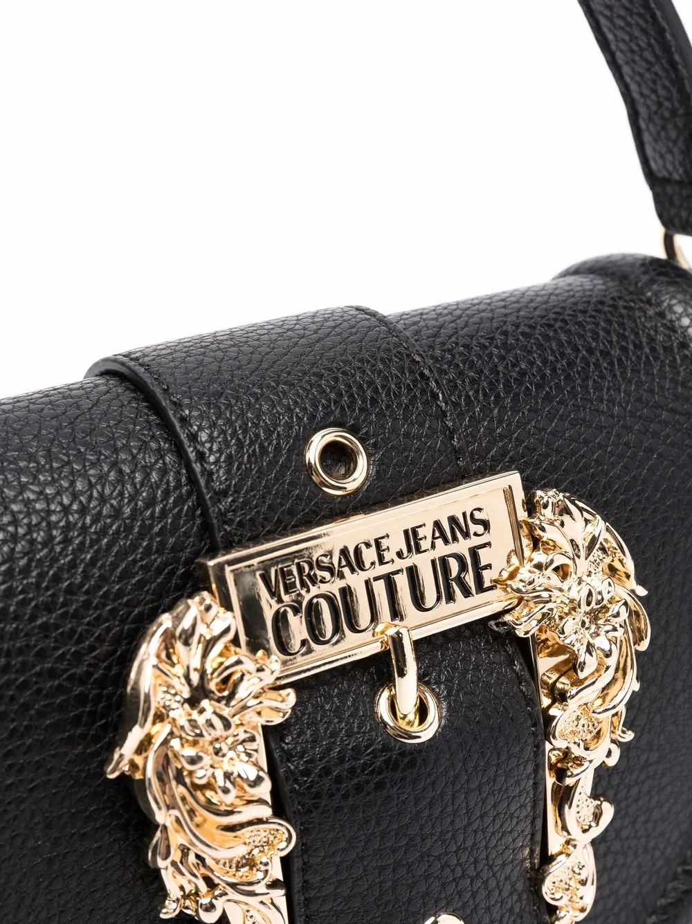 фото Versace jeans couture сумка-тоут с пряжкой