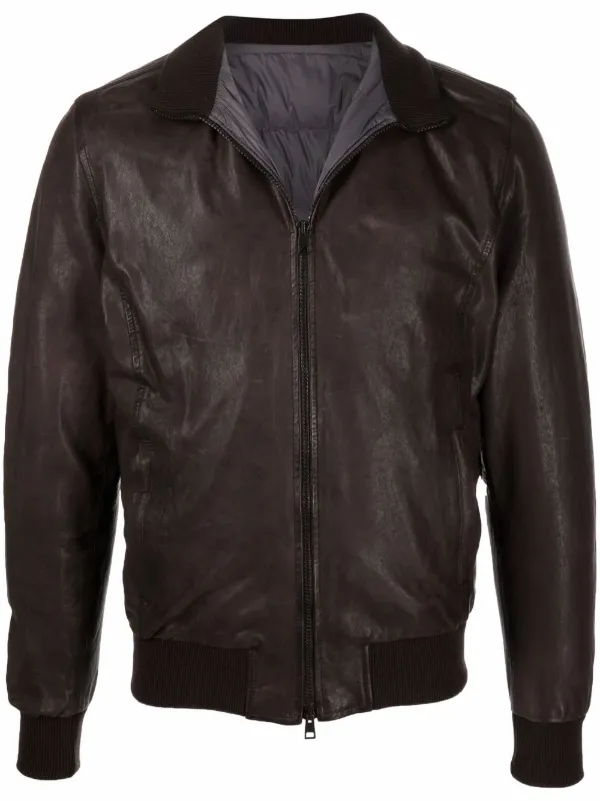 barba leather jacket