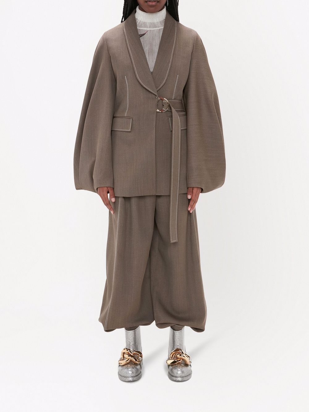 фото Jw anderson balloon hem trousers