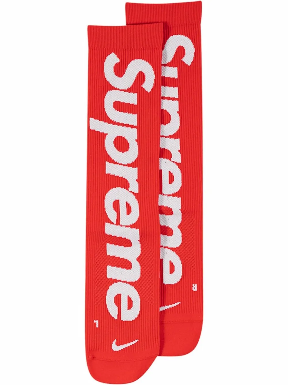 Supreme X Nike Crew Socks In Red