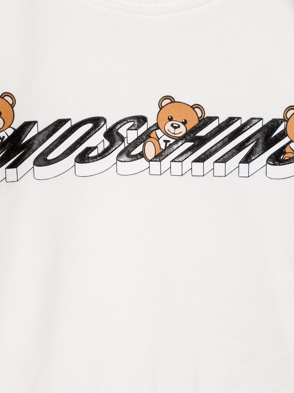 фото Moschino kids толстовка с логотипом