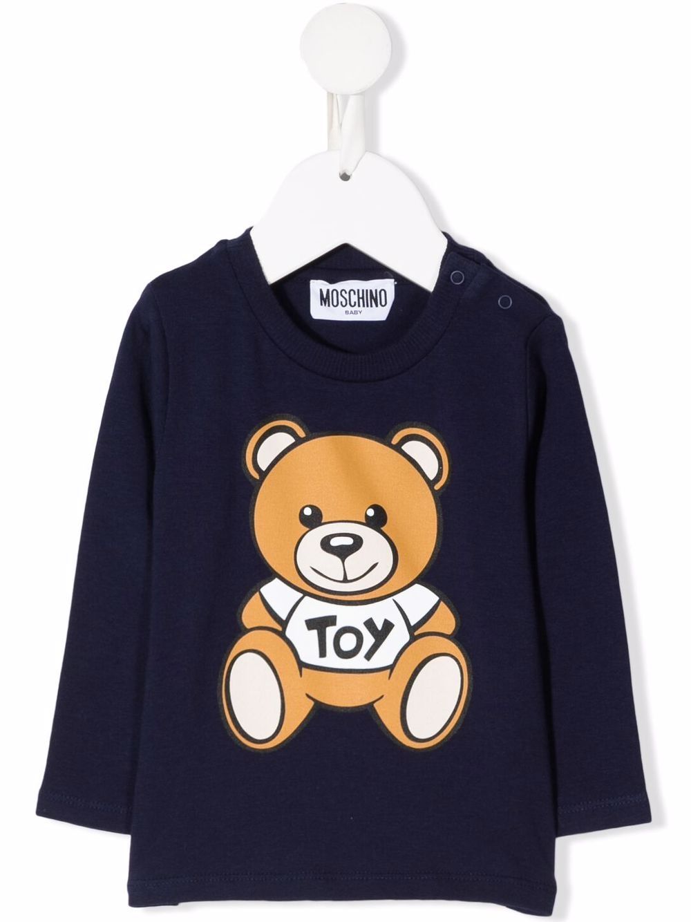 

Moschino Kids sudadera con motivo Teddy Bear - Azul