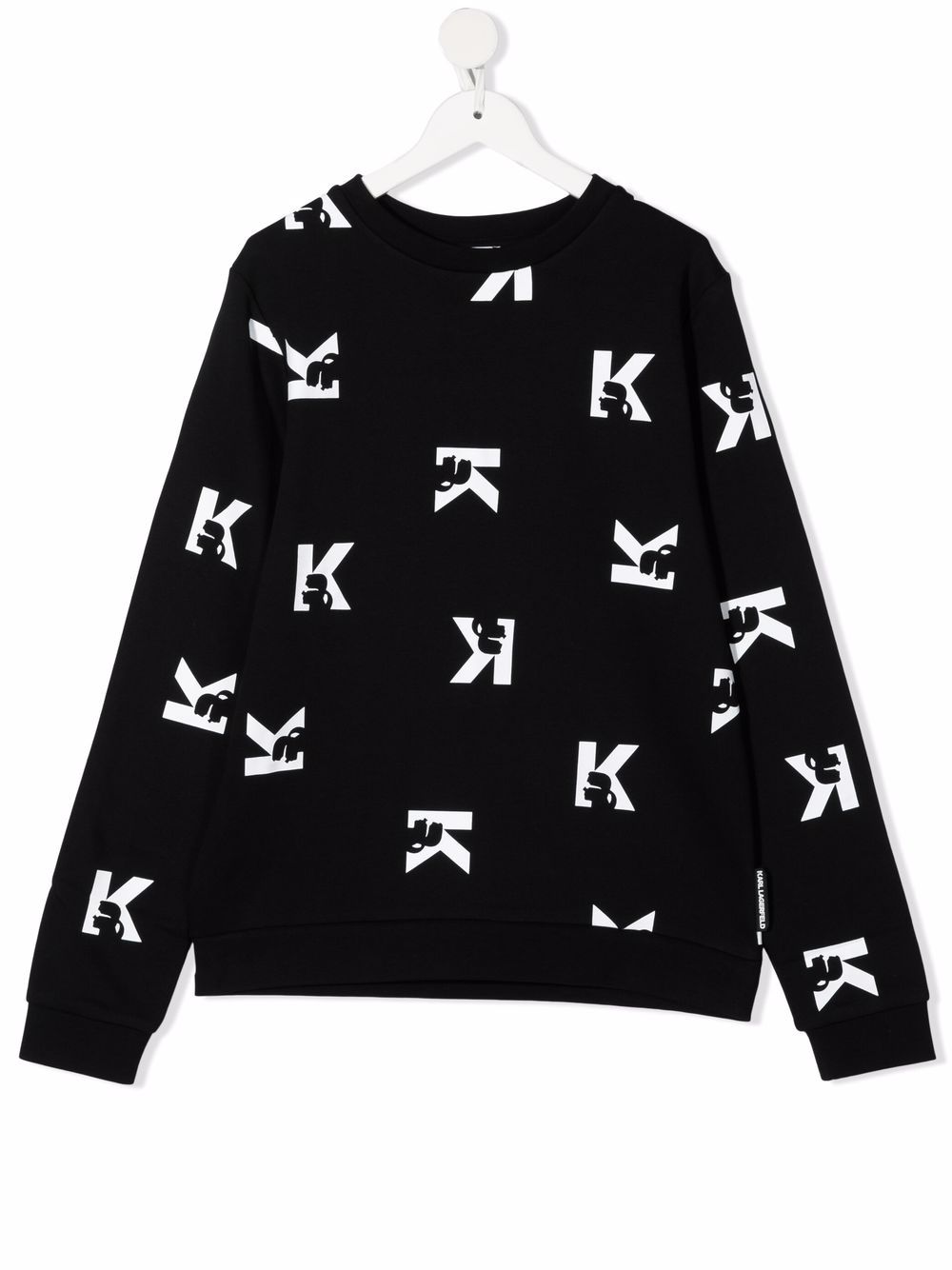 фото Karl lagerfeld kids толстовка с логотипом