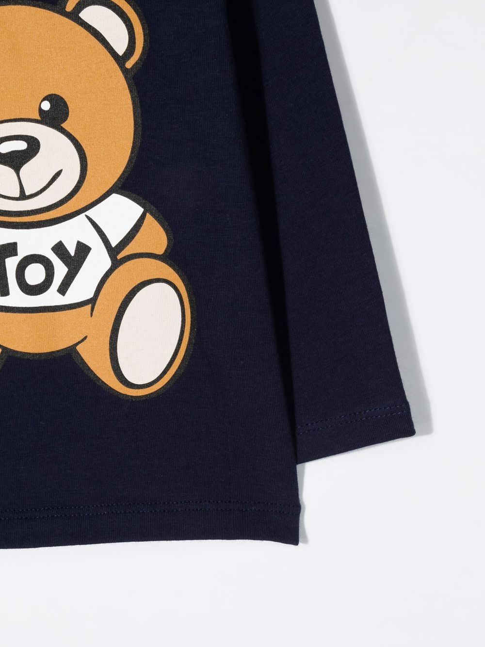 фото Moschino kids толстовка с принтом teddy bear