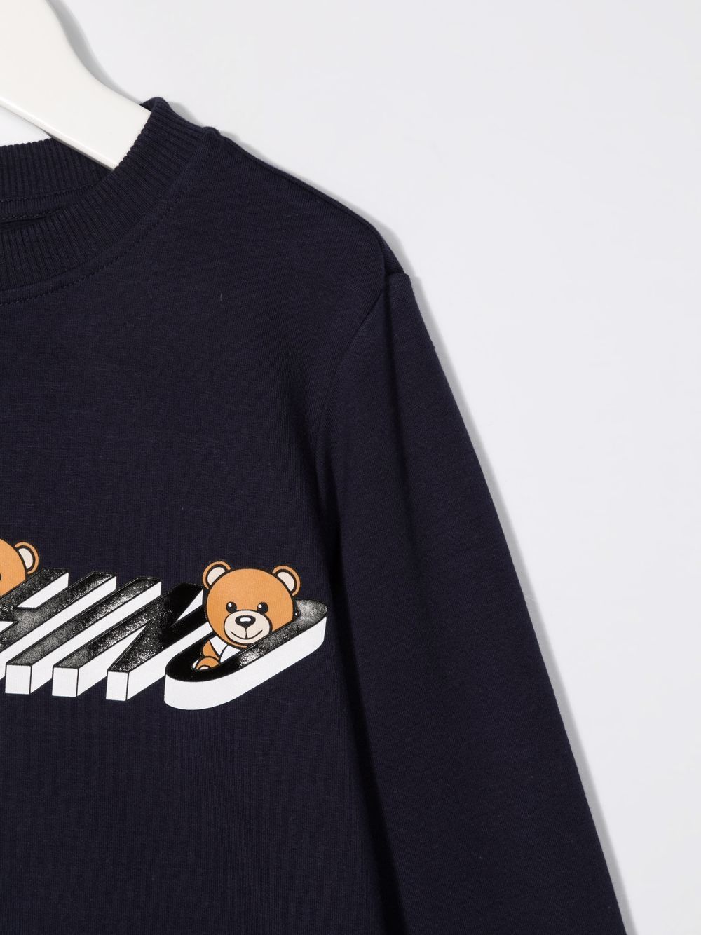 фото Moschino kids толстовка с логотипом