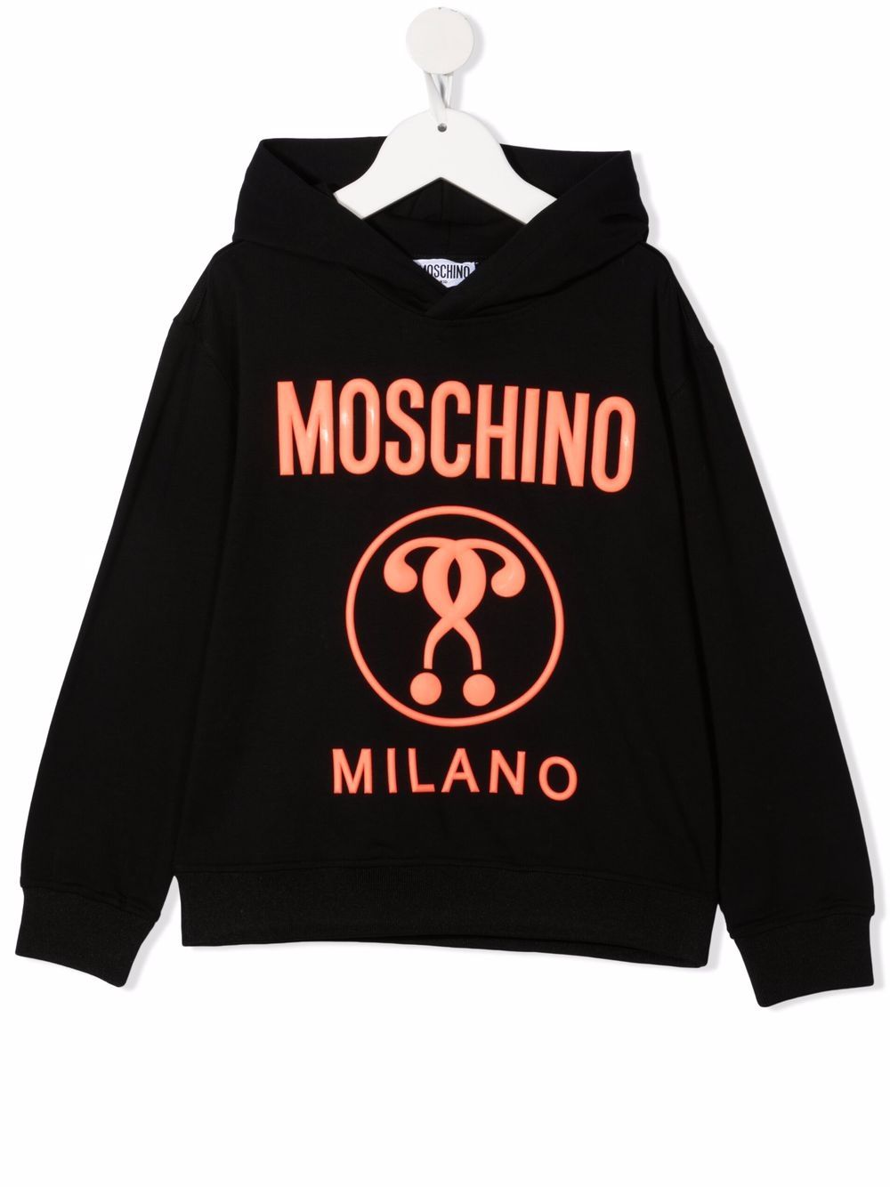 фото Moschino kids худи с тисненым логотипом