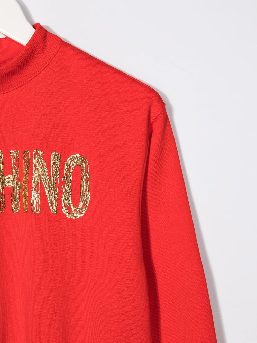 фото Moschino kids платье с логотипом