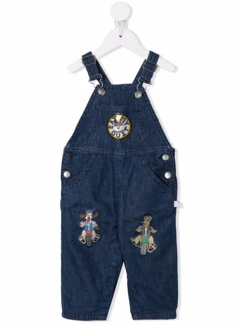 Stella McCartney Kids دنغري جينز مطرز بشارة