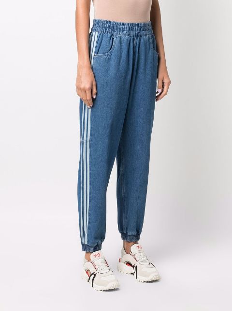 denim track pants