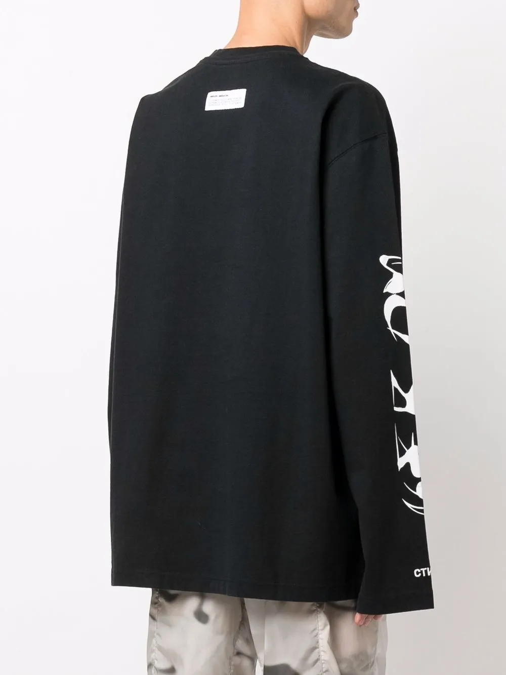 фото Heron preston футболка с длинными рукавами и логотипом