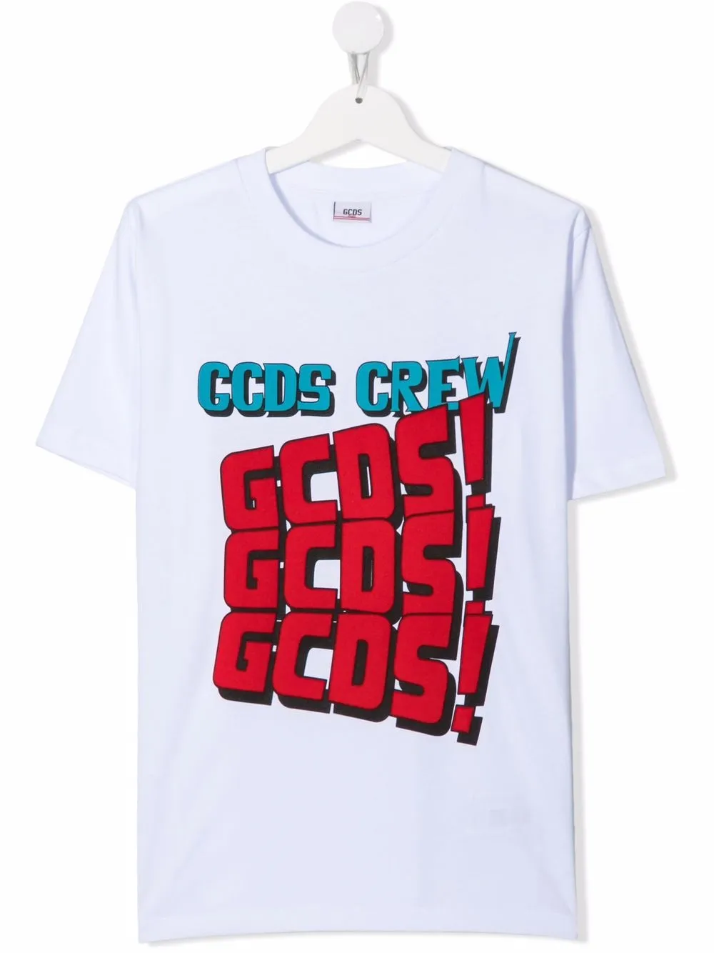 фото Gcds kids футболка с графичным принтом