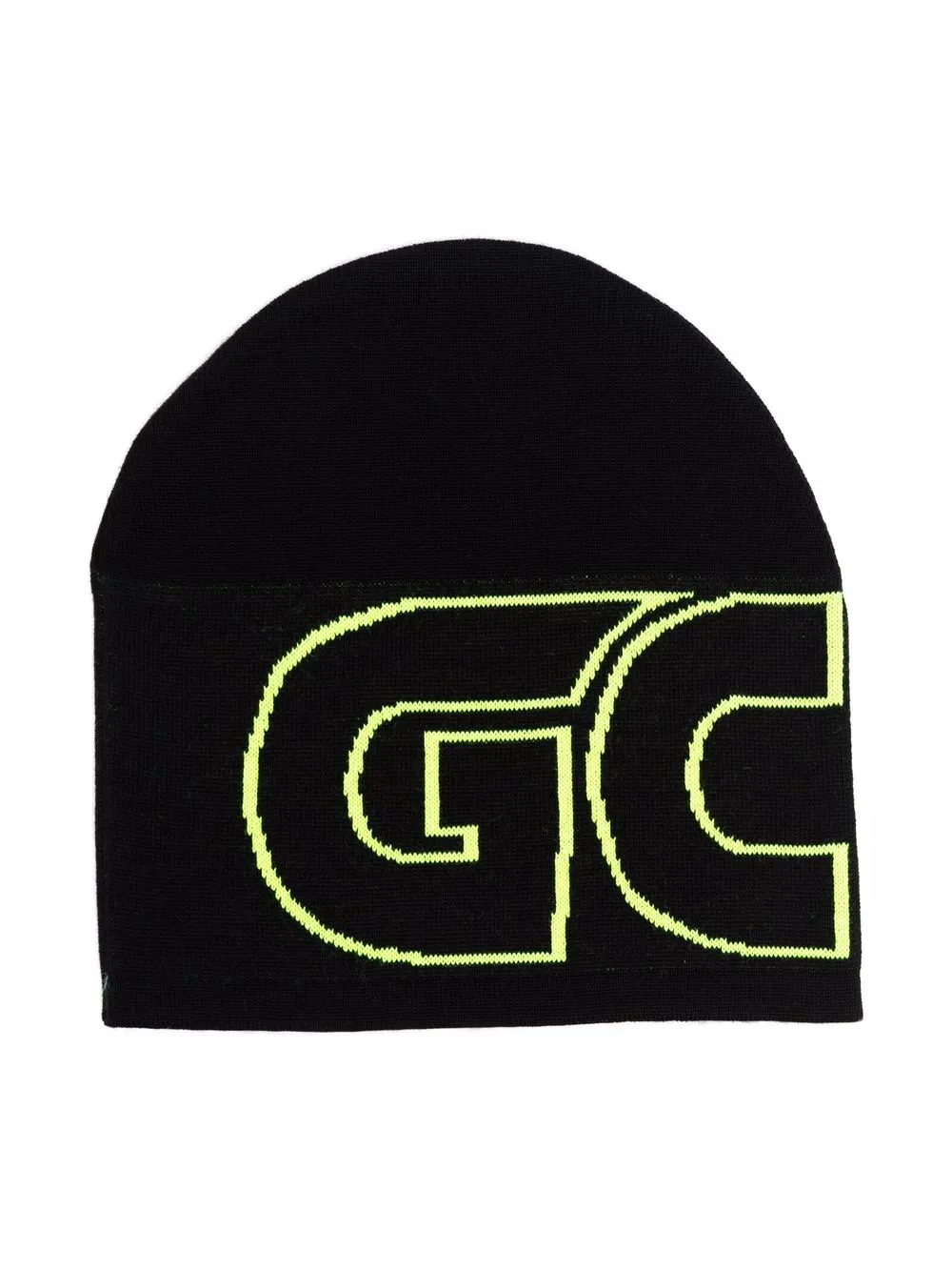 

Gcds Kids gorro tejido con logo - Negro