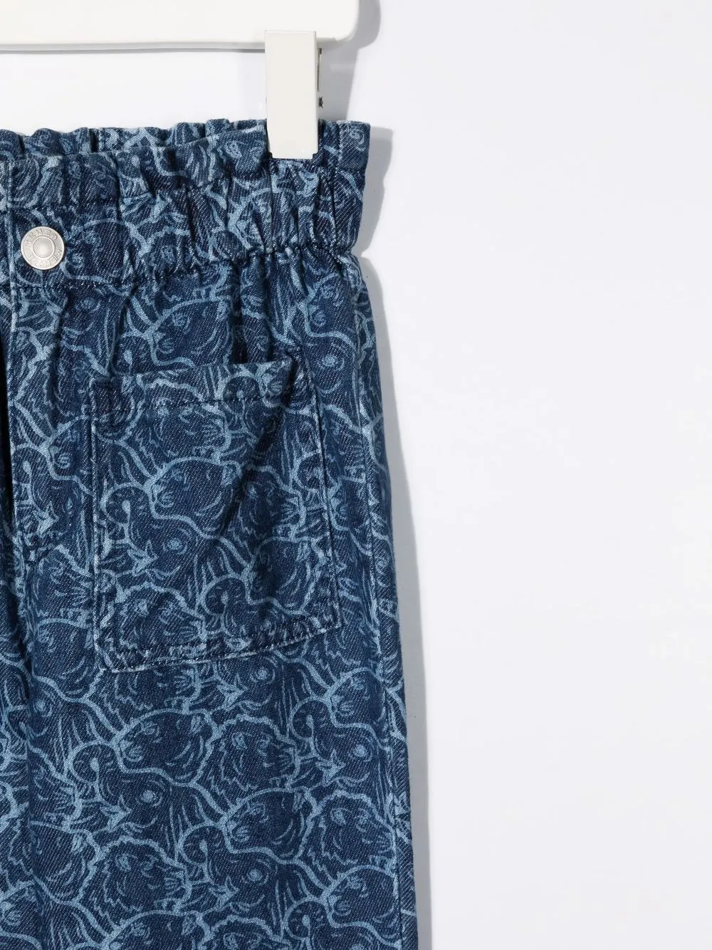 фото Kenzo kids джинсы с принтом