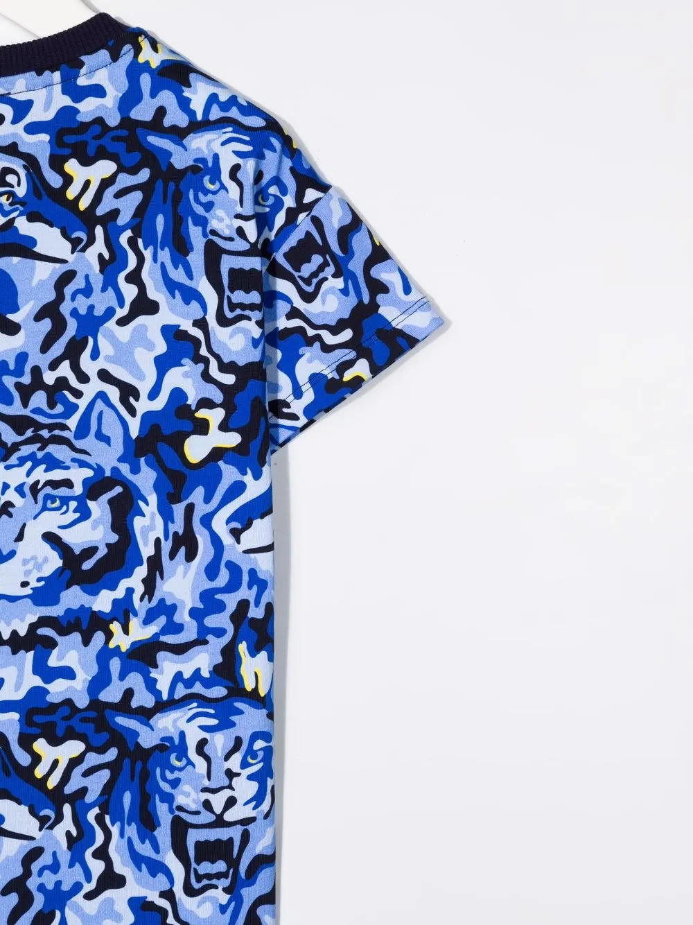фото Kenzo kids футболка с вышитым логотипом