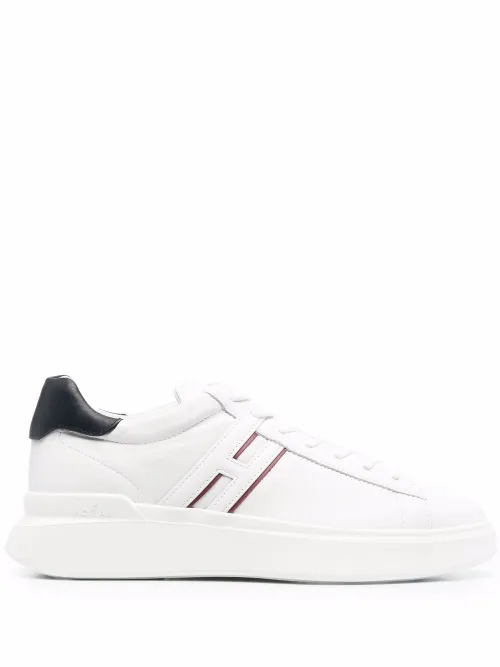 Hogan baskets H580 en cuir - Blanc - Hogan - Modalova