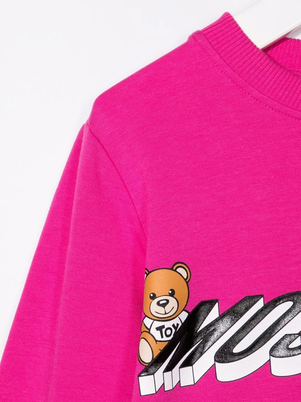 фото Moschino kids толстовка teddy bear с логотипом