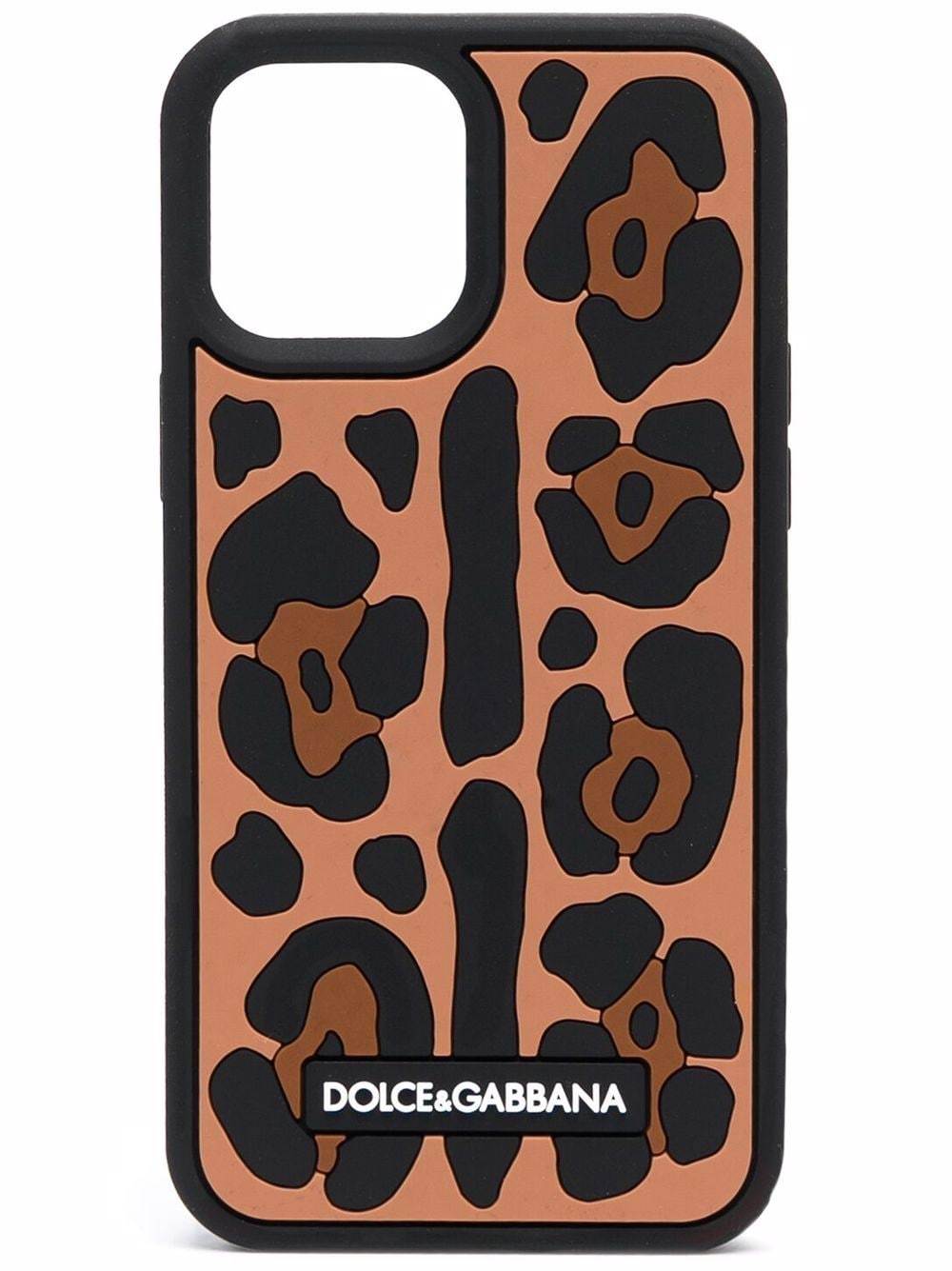 фото Dolce & gabbana чехол для iphone 12 pro с леопардовым принтом