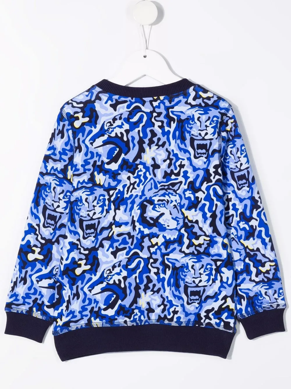 фото Kenzo kids толстовка с вышитым логотипом