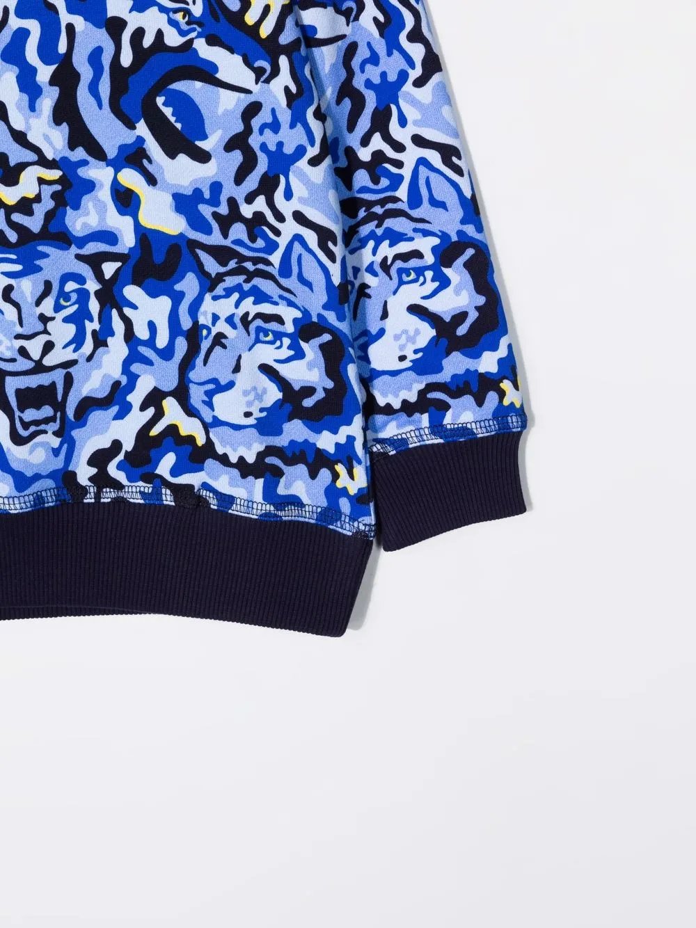 фото Kenzo kids толстовка с вышитым логотипом