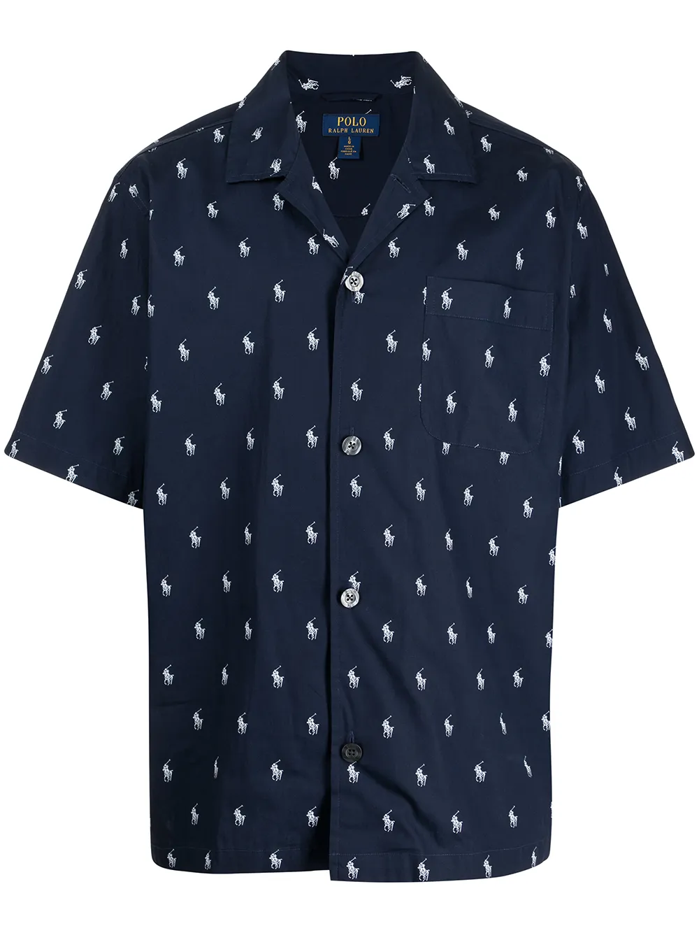 Polo Ralph Lauren set de pijama con logo - Azul