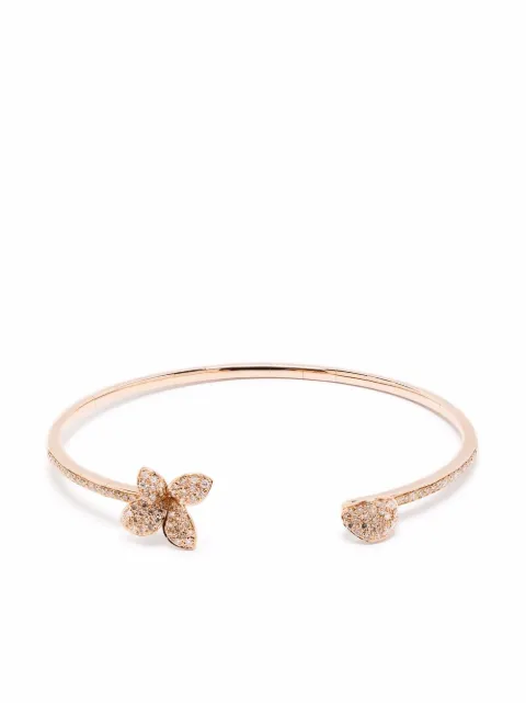 Pasquale Bruni pulsera Petit Garden en oro rosa de 18kt con diamantes 