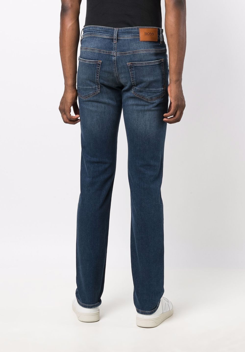 HUGO BOSS STRAIGHT-LEG JEANS 