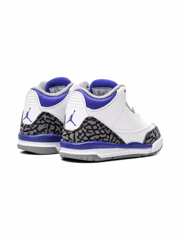 Toddler jordan retro 3 hotsell true blue