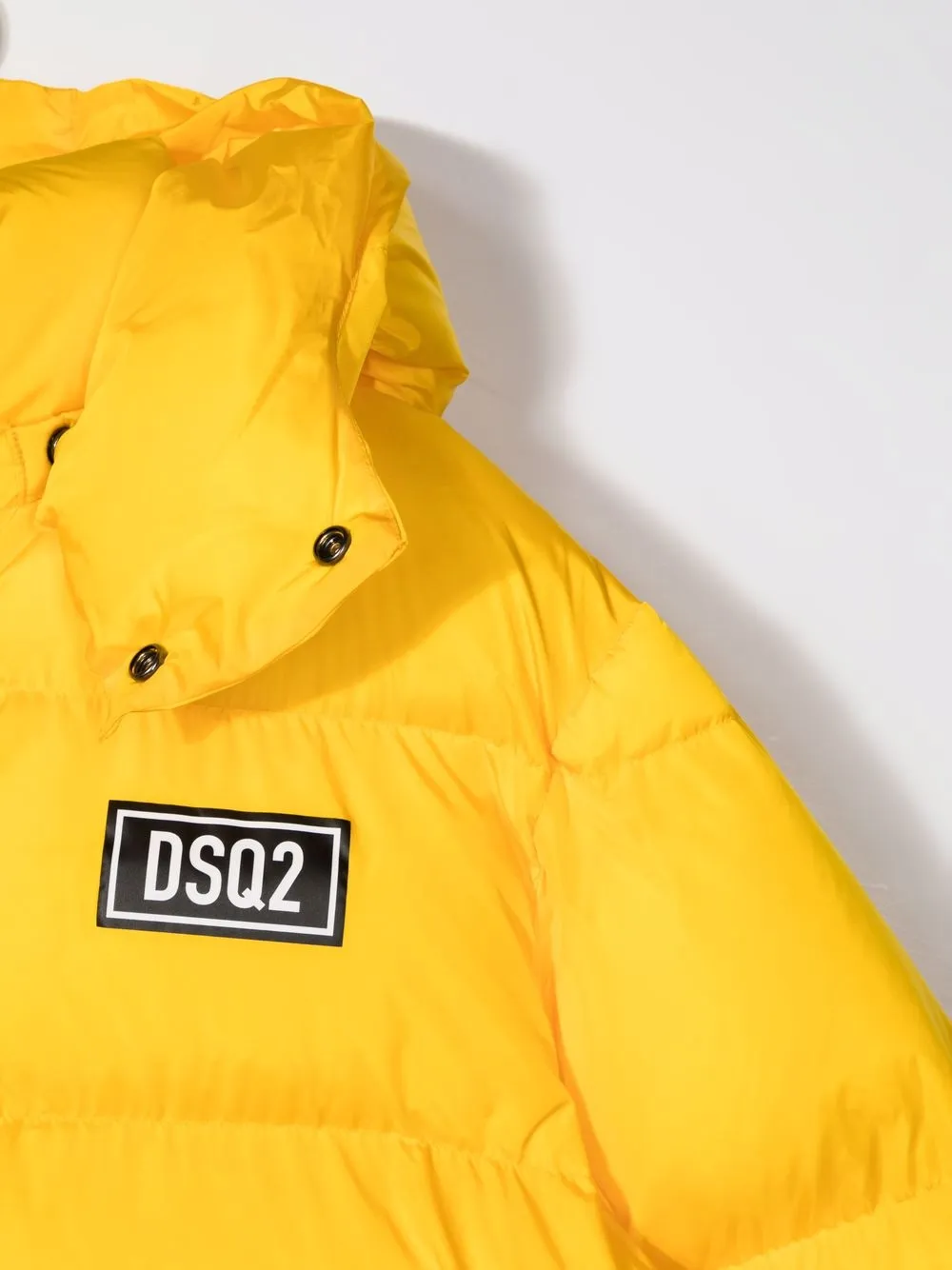 фото Dsquared2 kids пуховик с логотипом