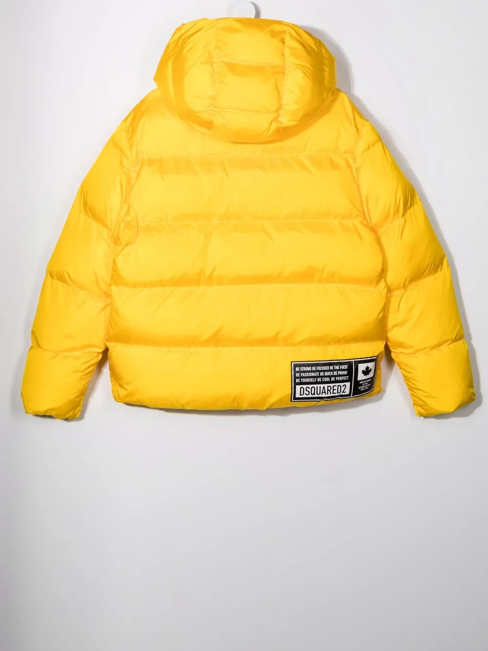 фото Dsquared2 kids пуховик с логотипом