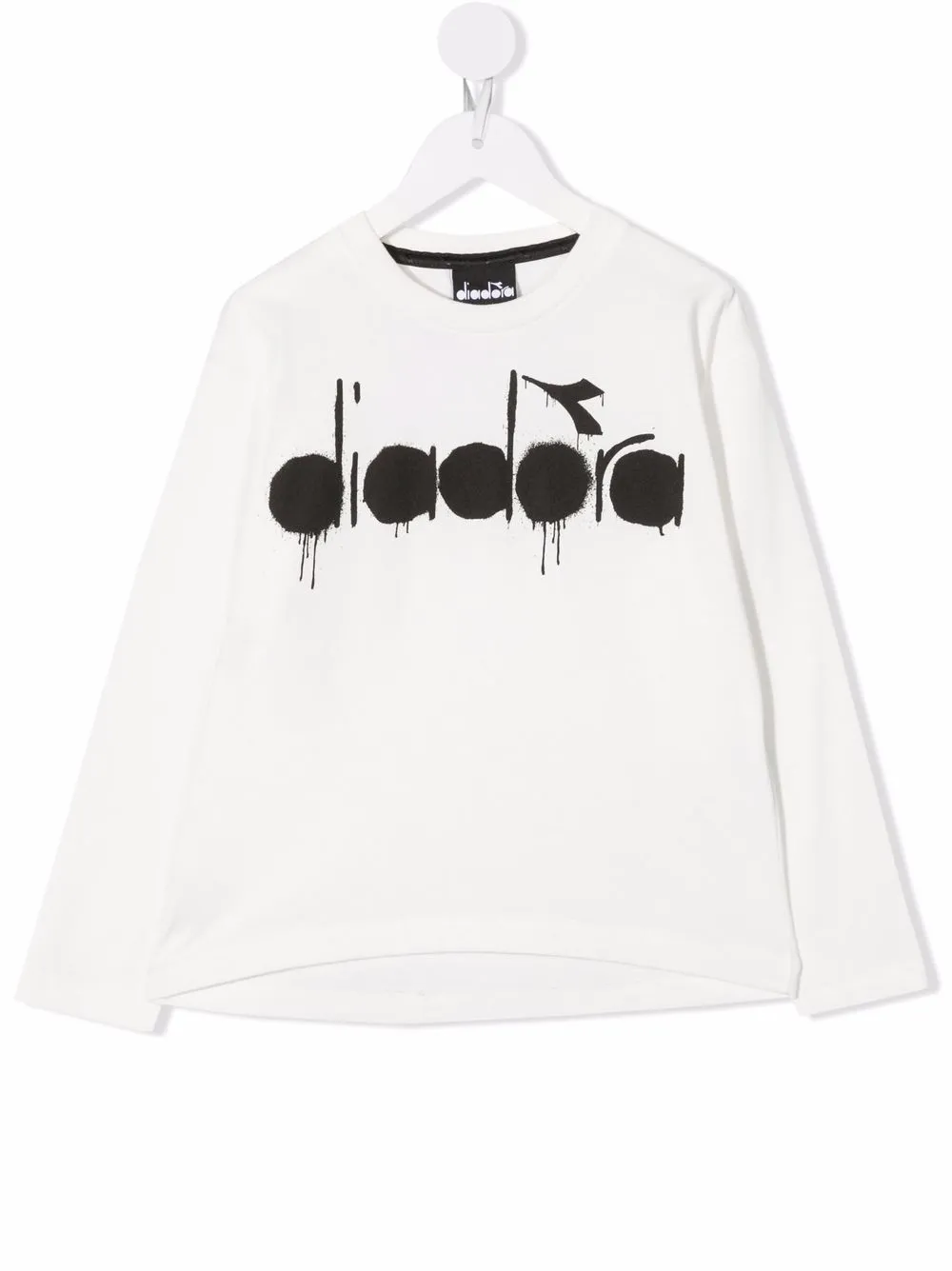

Diadora Junior logo-print cotton T-Shirt - Neutrals