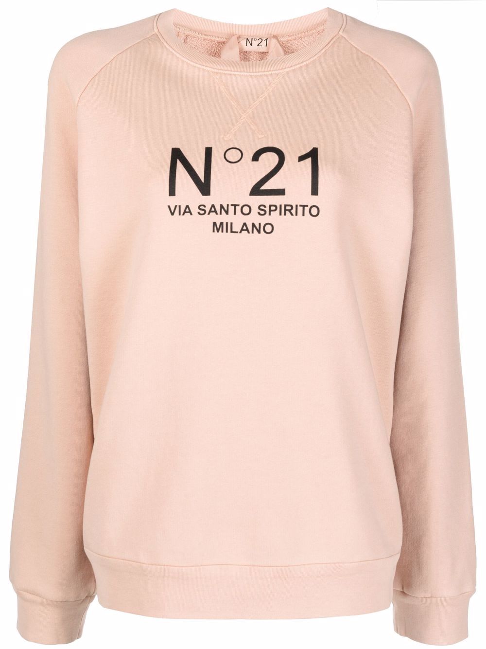 

Nº21 sudadera con logo estampado - Neutro