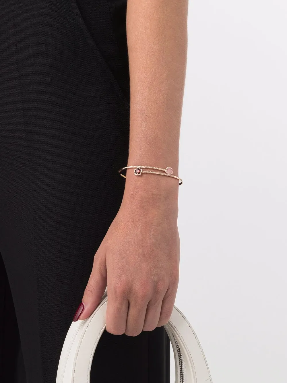 Image 2 of Pasquale Bruni 18k rose gold Figlia dei Fiori diamond bracelet