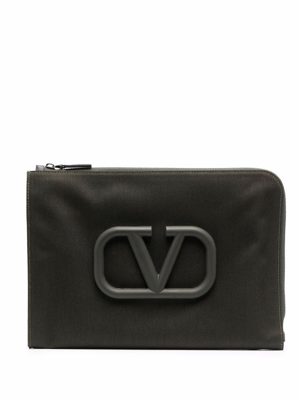 фото Valentino garavani vlogo clutch bag