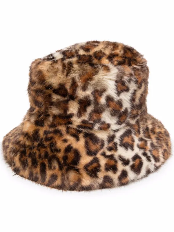 P.A.R.O.S.H. leopard-fur Hat - Farfetch