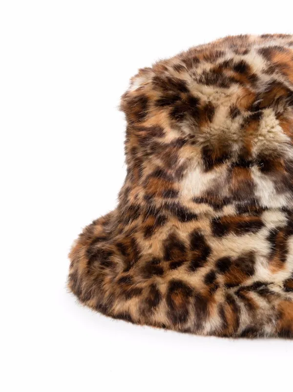 P.A.R.O.S.H. leopard-fur Hat - Farfetch