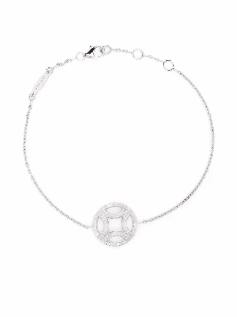 Loyal.e Paris pulsera Perpétuel.le en oro blanco reciclado de 18kt con diamantes