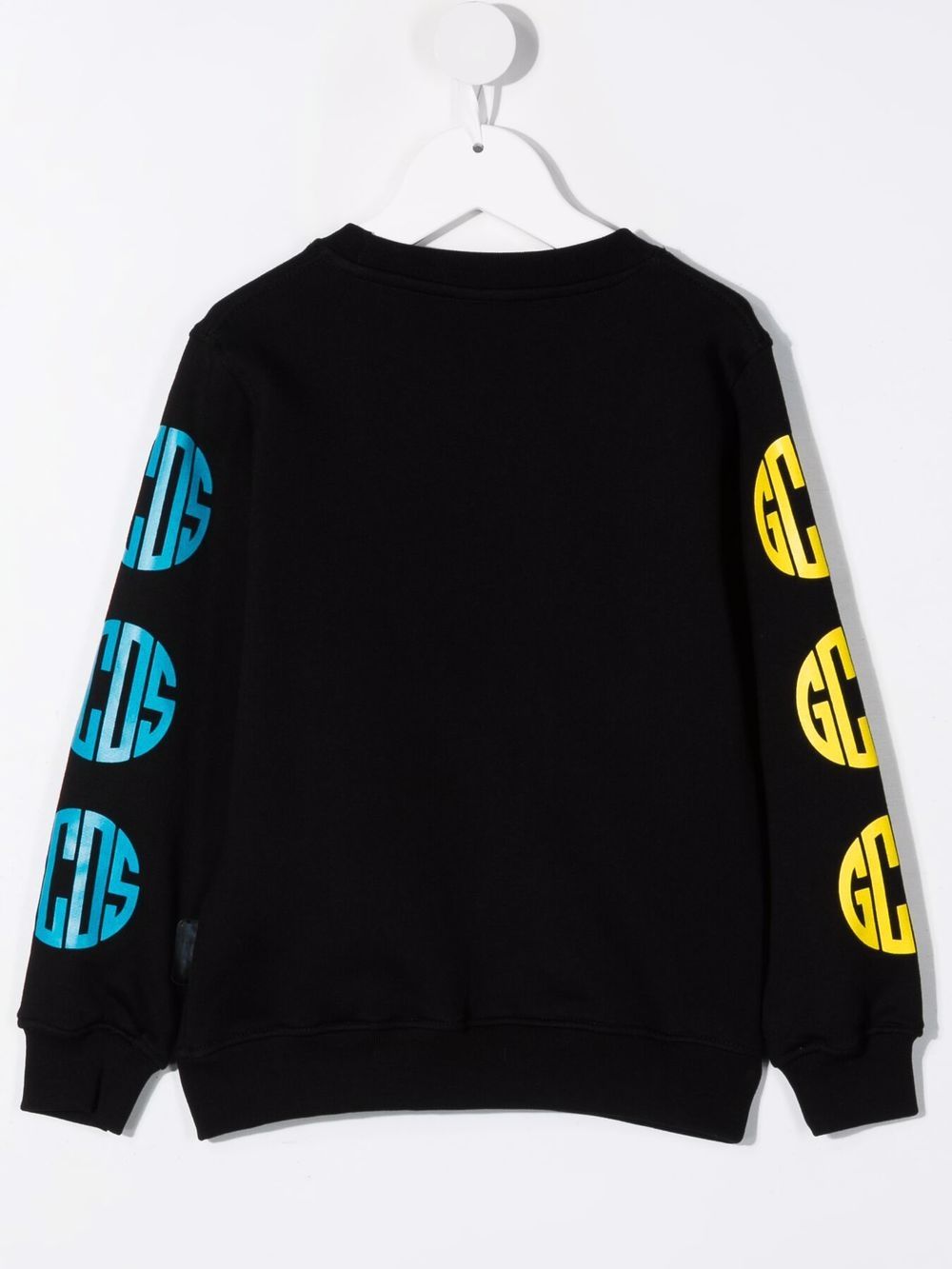 GCDS LOGO CREW-NECK JUMPER 