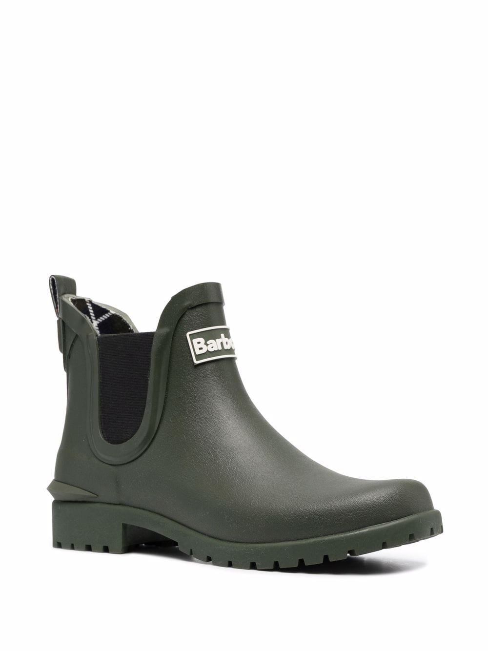 Barbour logo-patch Ankle Boots - Farfetch