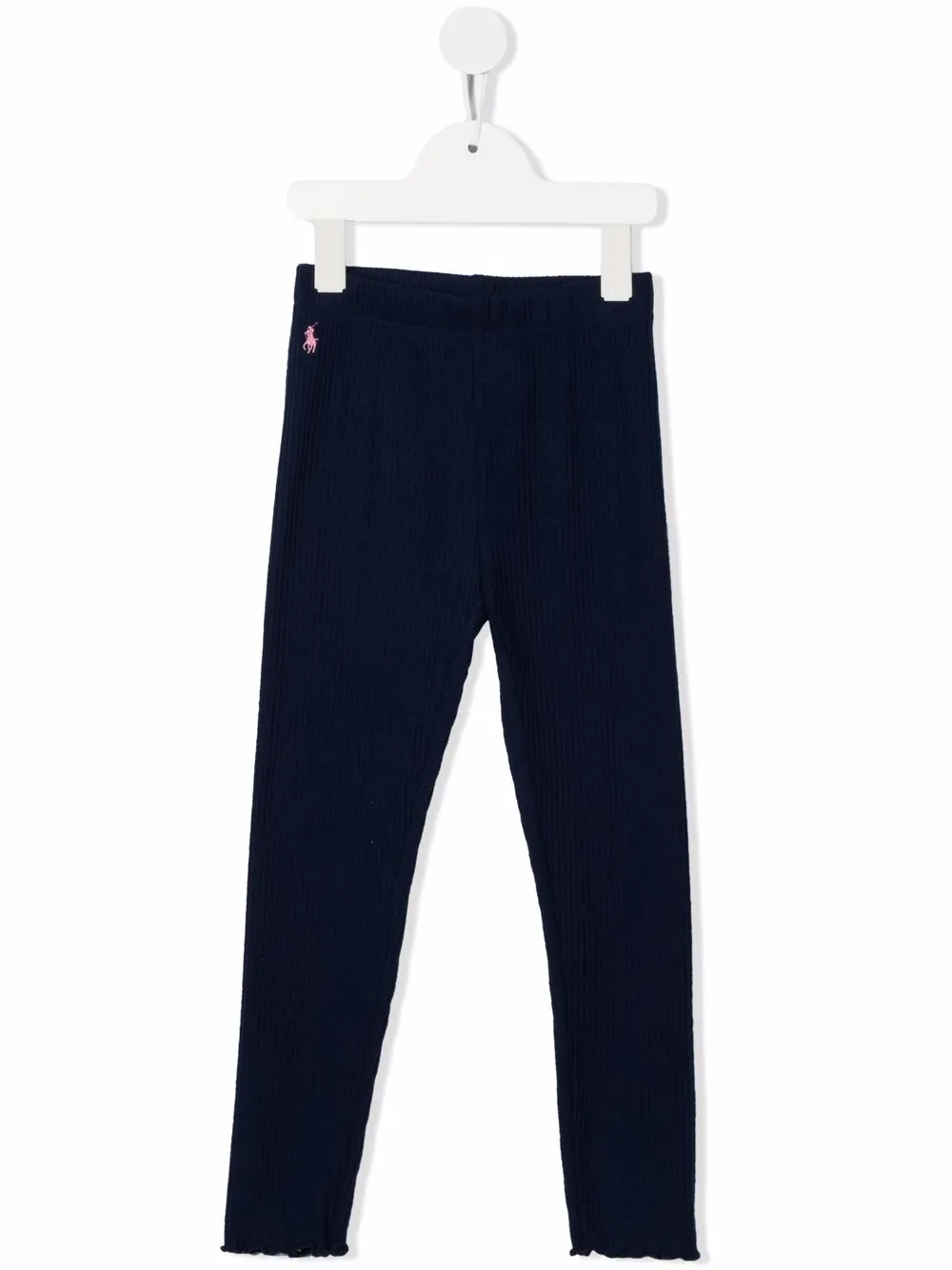 

Ralph Lauren Kids leggins con logo bordado - Azul