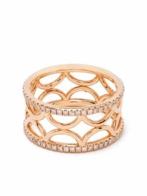 Tiffany & Co. ロック ダイヤモンドリング 18Kローズゴールド | ピンク