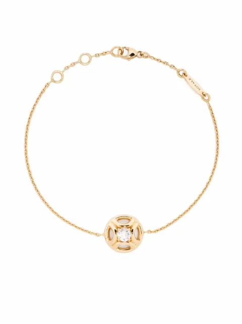 Loyal.e Paris pulsera Perpétuel.le en oro amarillo reciclado de 18kt con diamantes