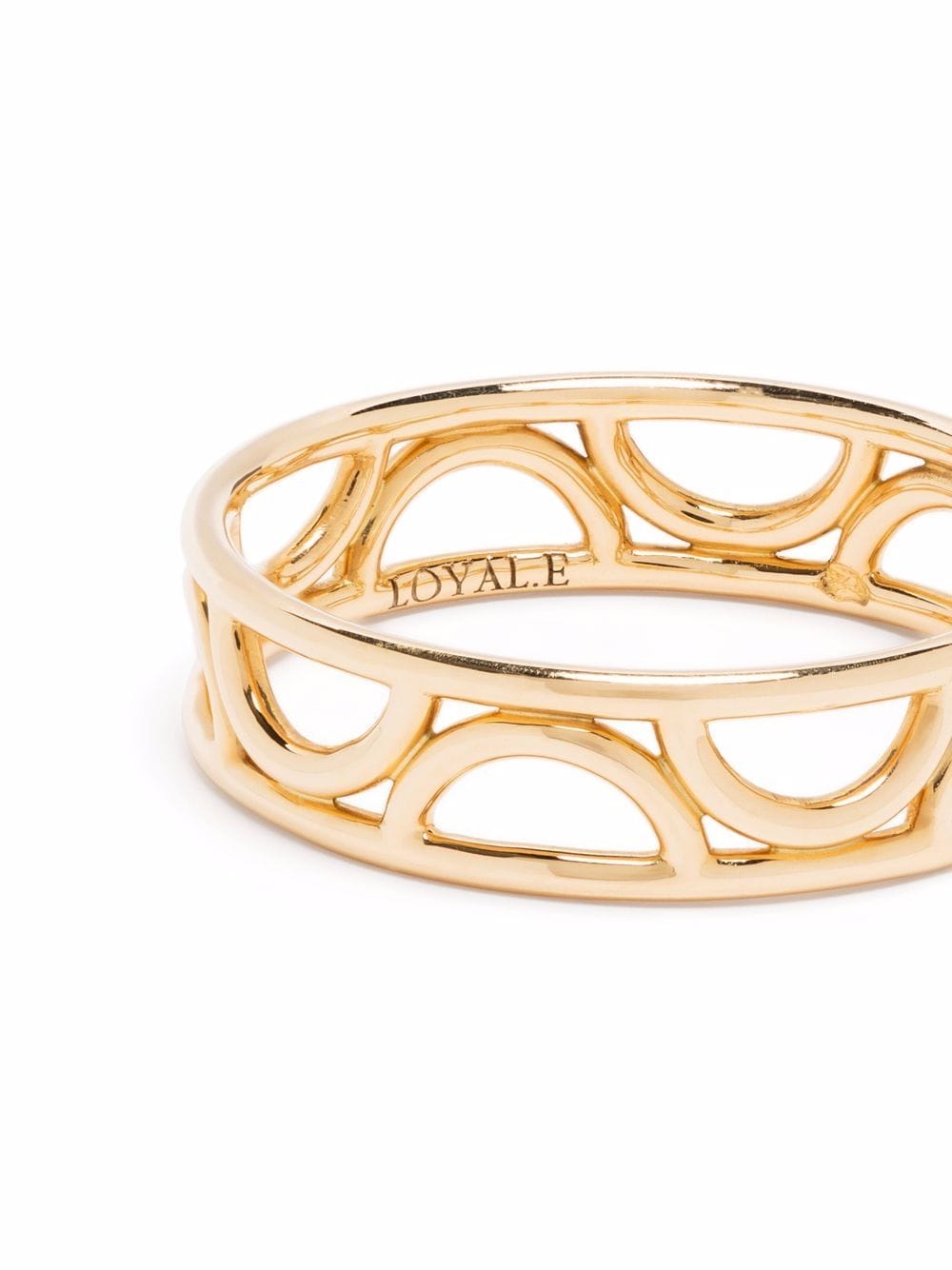 Shop Loyal.e Paris 18kt Recycled Yellow Gold Amour Perpétuel Union Ring