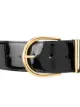 KHAITE The Bella patent leather belt