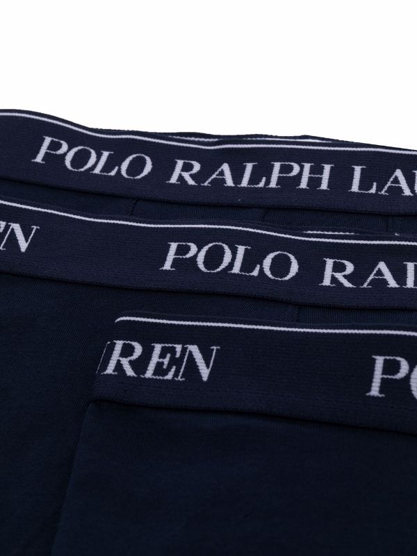Polo Ralph Lauren Three Pack Logo Waistband Briefs - Farfetch