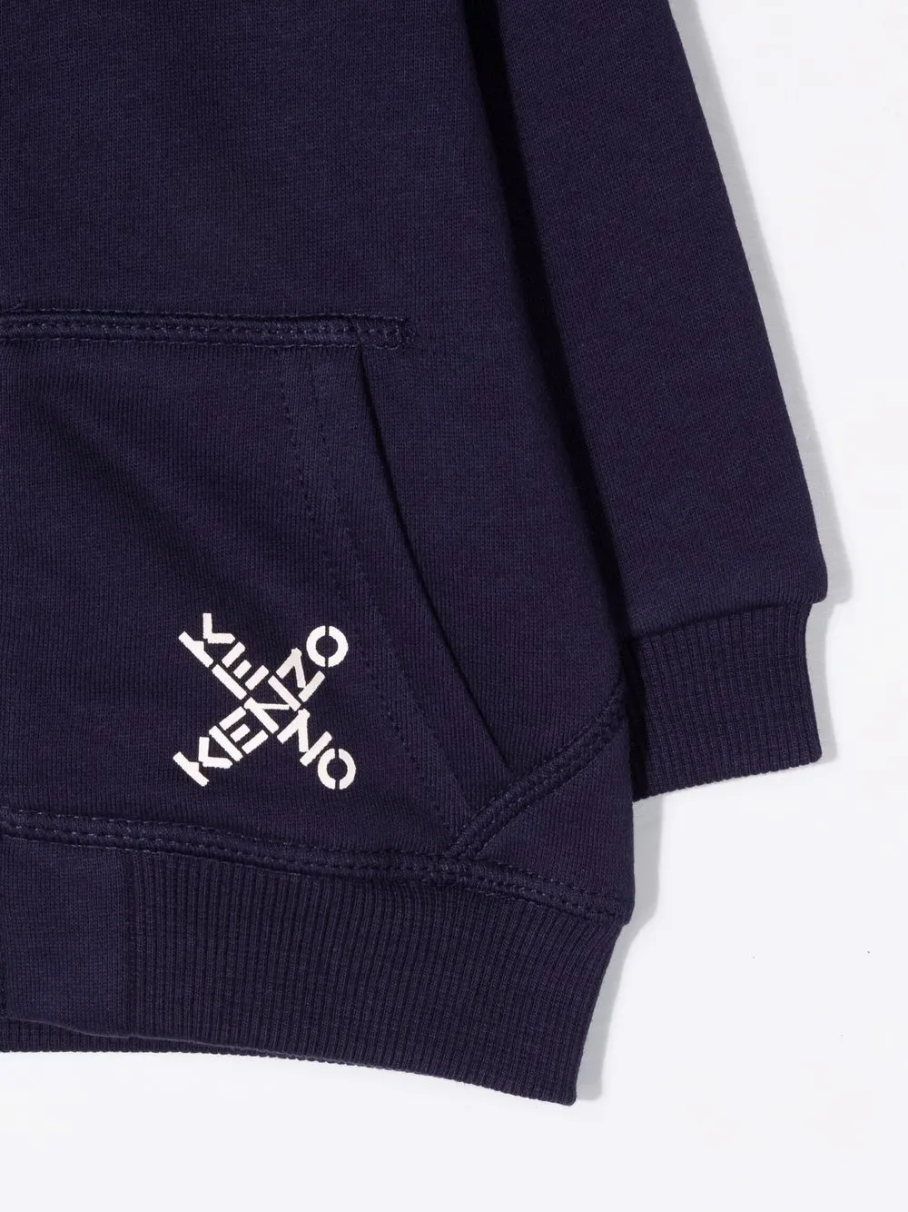 фото Kenzo kids худи на молнии с логотипом