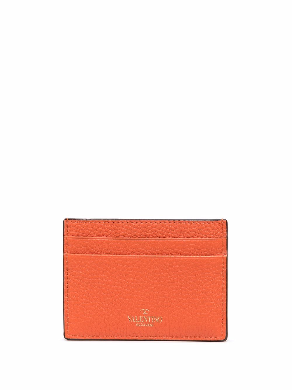 фото Valentino garavani rockstud leather cardholder