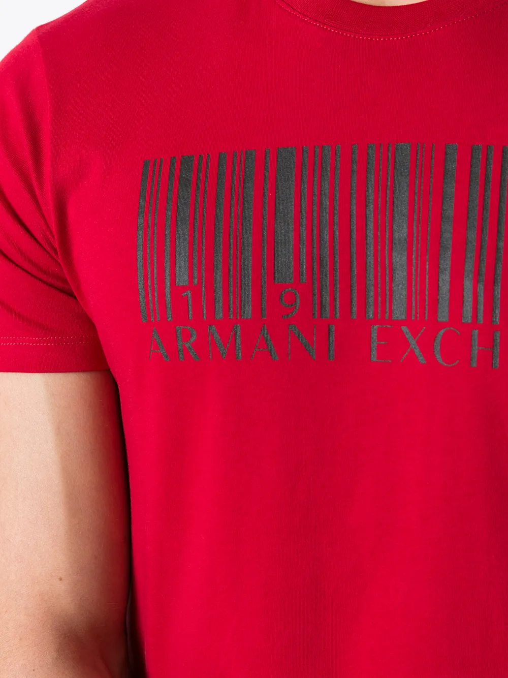 фото Armani exchange футболка с логотипом