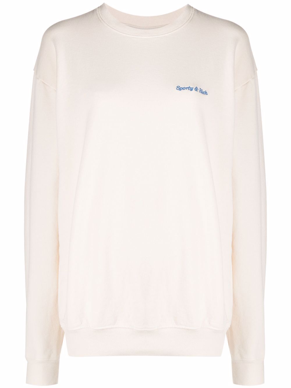 фото Sporty & rich embroidered-logo sweatshirt